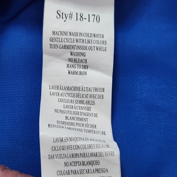 Streetwear Society Assymetrical Skort Style Chiffon Maxi Dress - Picture 7 of 9